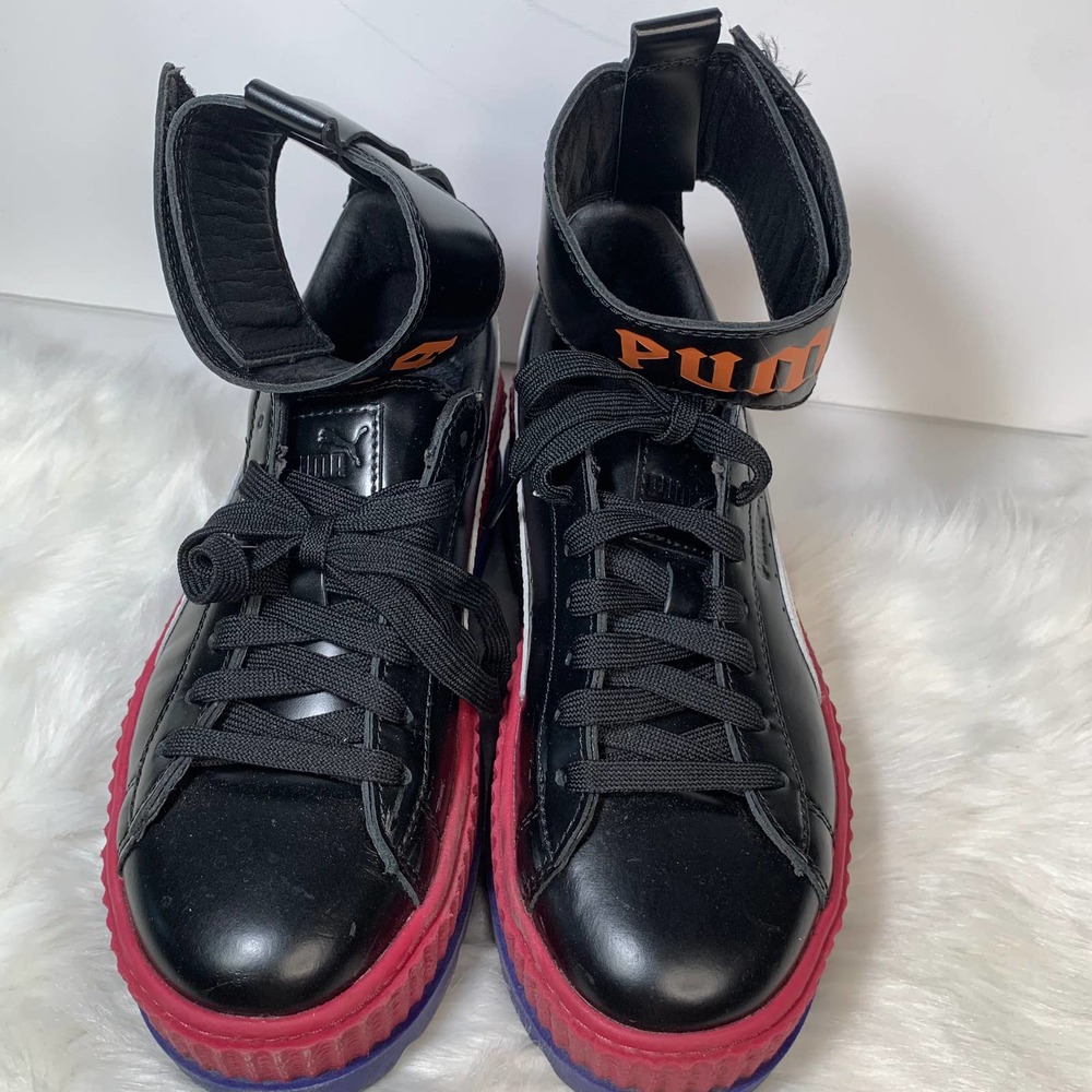 PUMA Fenty x Rihanna Ankle Strap Creeper platform Size 8 US - Picture 11 of 16